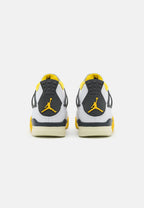 Jordan AIR JORDAN 4 RETRO – High-top trainers – white/coconut milk/vivid sulfur/anthracite