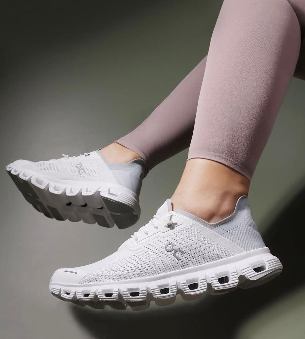 On Cloud 6 Coast Sneakers  White/Glacier
