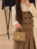 Celine Triomphe Top Handle Bag