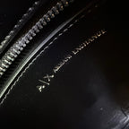 Armani Exchange Logo Plaque Tote Bag (Black)