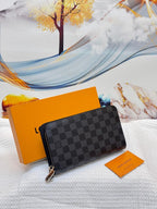 Louis Vuitton Zippy Organizer (Damier Graphite)