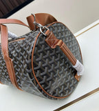 Goyard Boeing 45 Duffel Bag (Black/Tan)