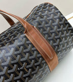 Goyard Boeing 45 Duffel Bag (Black/Tan)