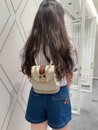 Gucci Ophidia Mini Backpack (Beige/White GG Supreme)