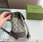 Gucci Ophidia Mini Backpack (Beige/Ebonny GG Supreme)