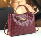 Bottega Veneta Small Andiamo Bag (Barolo / Deep Burgundy)