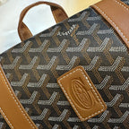 Goyard Alpin MM Backpack (Black & Tan)
