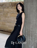 Bottega Veneta Small Sardine Shoulder Bag (Black)