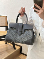Goyard Saïgon Structured Bag (Grey)