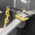 Saint Laurent Toy Cabas YSL Suede Tote Bag (Black)