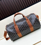 Goyard Boeing 45 Duffel Bag (Black/Tan)