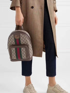 Gucci Ophidia Small Backpack (Beige/Ebony GG Supreme)