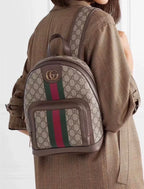 Gucci Ophidia Small Backpack (Beige/Ebony GG Supreme)