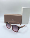 Dior Lady 95.22 S2I Butterfly Sunglasses in Nude/Burgundy