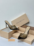 Gianvito Rossi Metropolis Mules (Black)