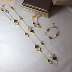 Bulgari Divas' Dream Jewelry Set (Malachite and Mother-of-Pearl)