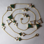 Bulgari Divas' Dream Jewelry Set (Malachite and Mother-of-Pearl)
