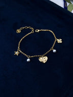 Dior Lucky Charms Jewelry Set (Gold/Pearl)