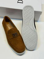 Dior Granville Loafer (Tan/Cognac Suede)