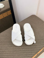 Hermès Electro Sandal (Blanc / Noir)