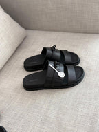 Hermès Chypre Sandal (Noir / Black)