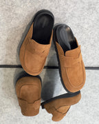 Hermès Fuze Mule (Tabac / Tan)