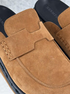 Hermès Fuze Mule (Tabac / Tan)