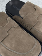 Hermès Fuze Mule (Taupe / Kaki)