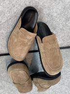 Hermès Fuze Mule(Beige / Sienne)